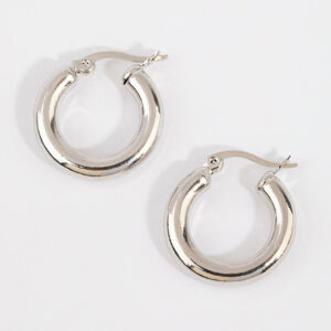 Simple Circle Hoop Earrings