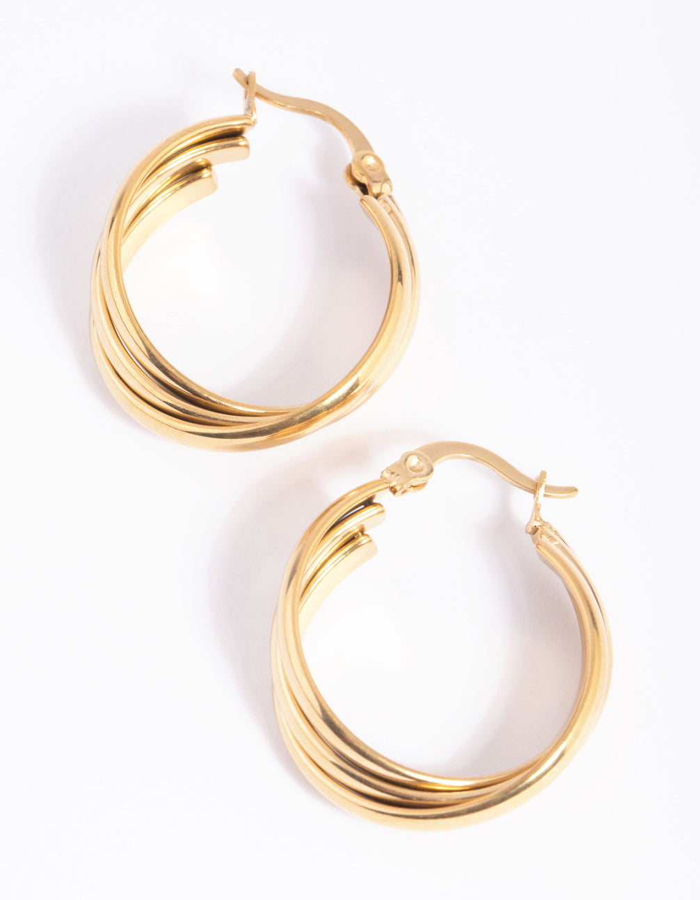 Stainless Steel Hoop Earrings