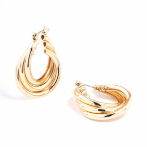 Classic Twisted Hoop Earrings