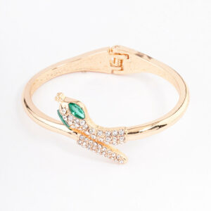 Snake Hinge Cuff Necklace