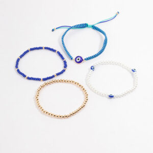 Woven Evil Eye Bracelet