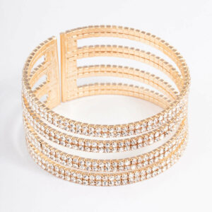 Four Row Cuff Bangle
