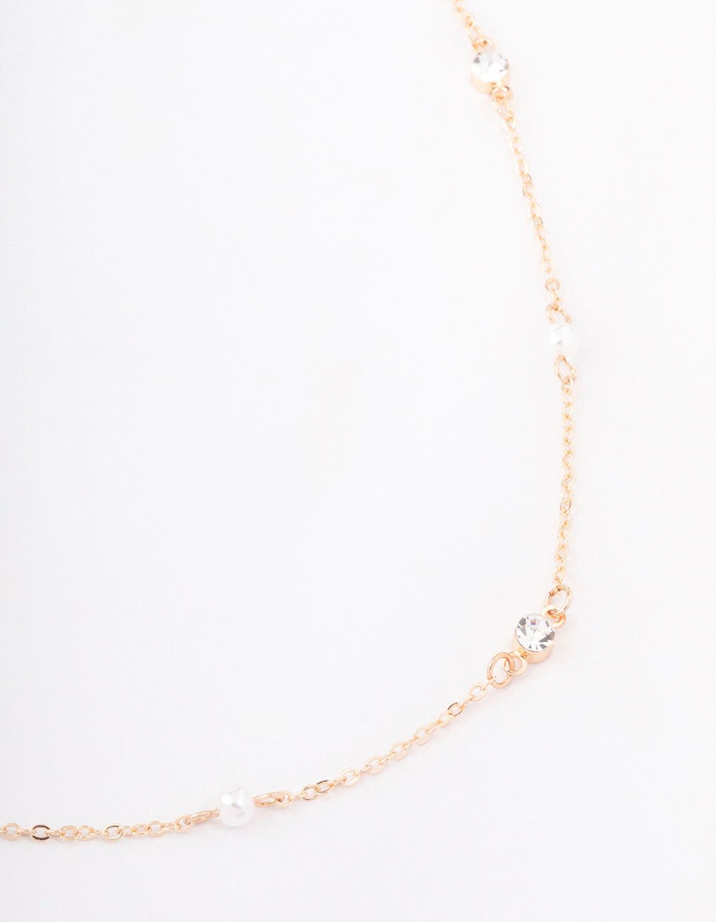 Pearl & Round Necklace