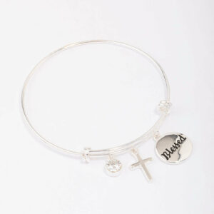 Disc Charm Bangle