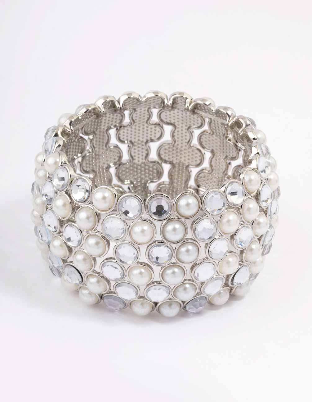 Pearl Large Statement Bracelet