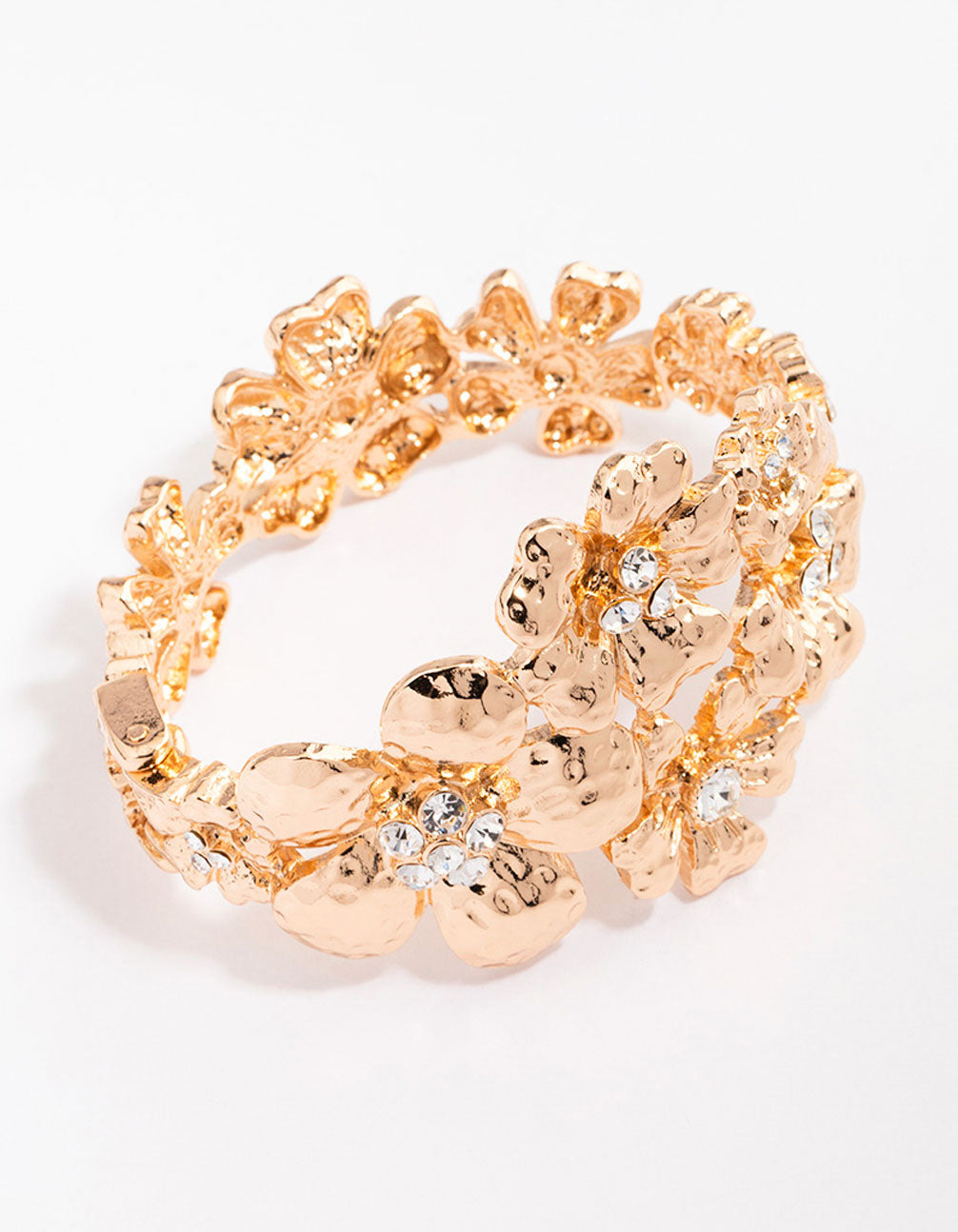 Large Floral Bracelet