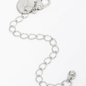 Rhodium Necklace Chain Extender