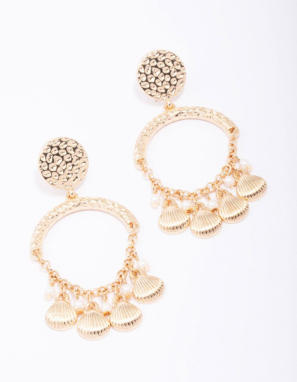 Shell Jingle Drop Earrings
