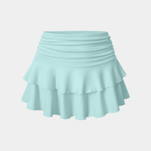 Pleated Tennis A-Line Skirt