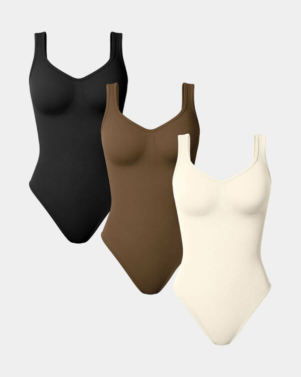 Sleeveless Shapewear Tank Tops Bodysuits