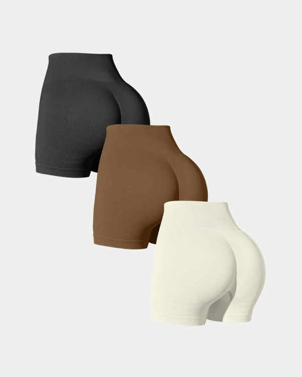 High Waist Butt Lifting Shorts Pants - Image 7