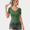 V Neck T Shirt - Image 3