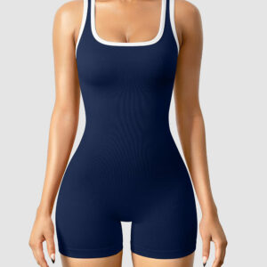 Sleeveless square neck tank