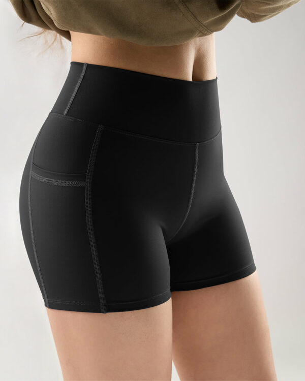 Deep Pockets Yoga Athletic Shorts - Image 2