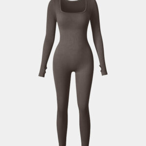 Long Sleeve Sport Jumpsuits