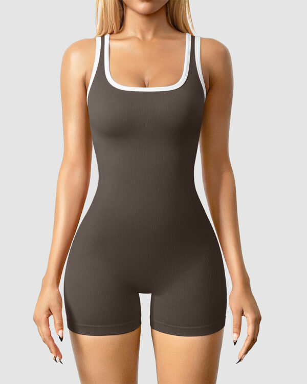 Sleeveless square neck tank - Image 2