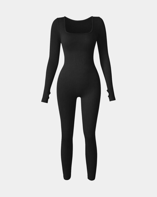 Long Sleeve Sport Jumpsuits - Image 3