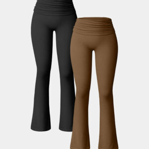 Low Rise Wide Leg Pants
