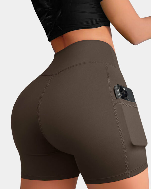 Deep Pockets Yoga Athletic Shorts - Image 13