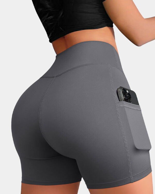 Deep Pockets Yoga Athletic Shorts - Image 18
