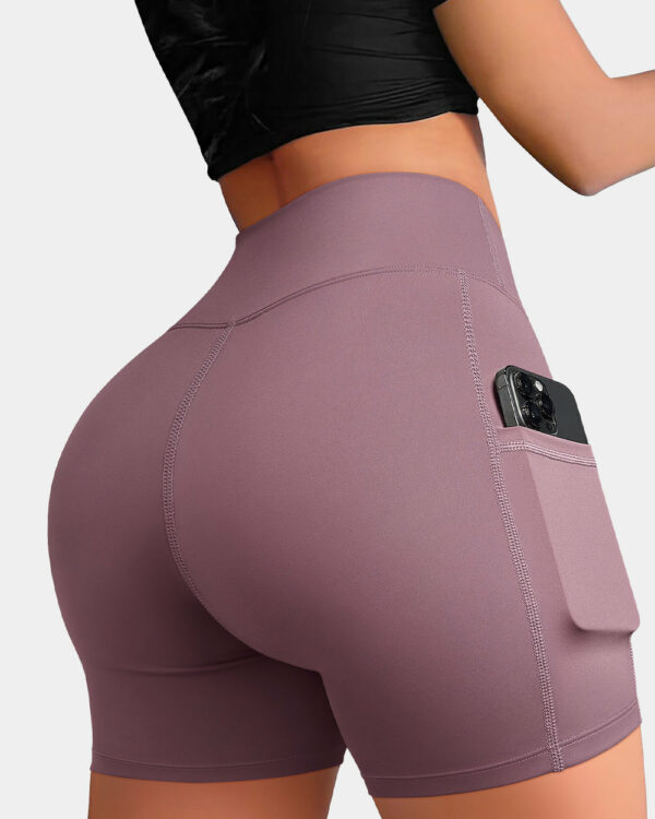 Deep Pockets Yoga Athletic Shorts - Image 22