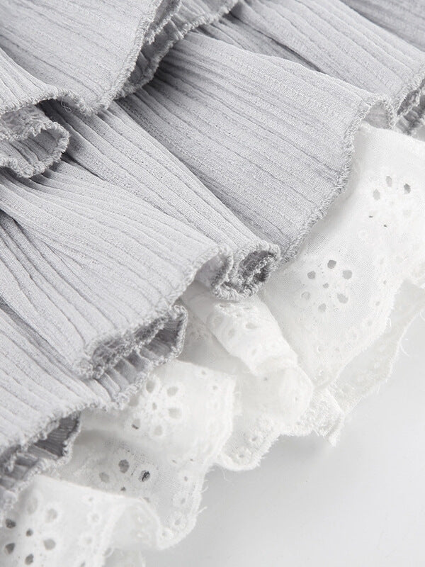 Ruffled layers mini skirt - Image 5